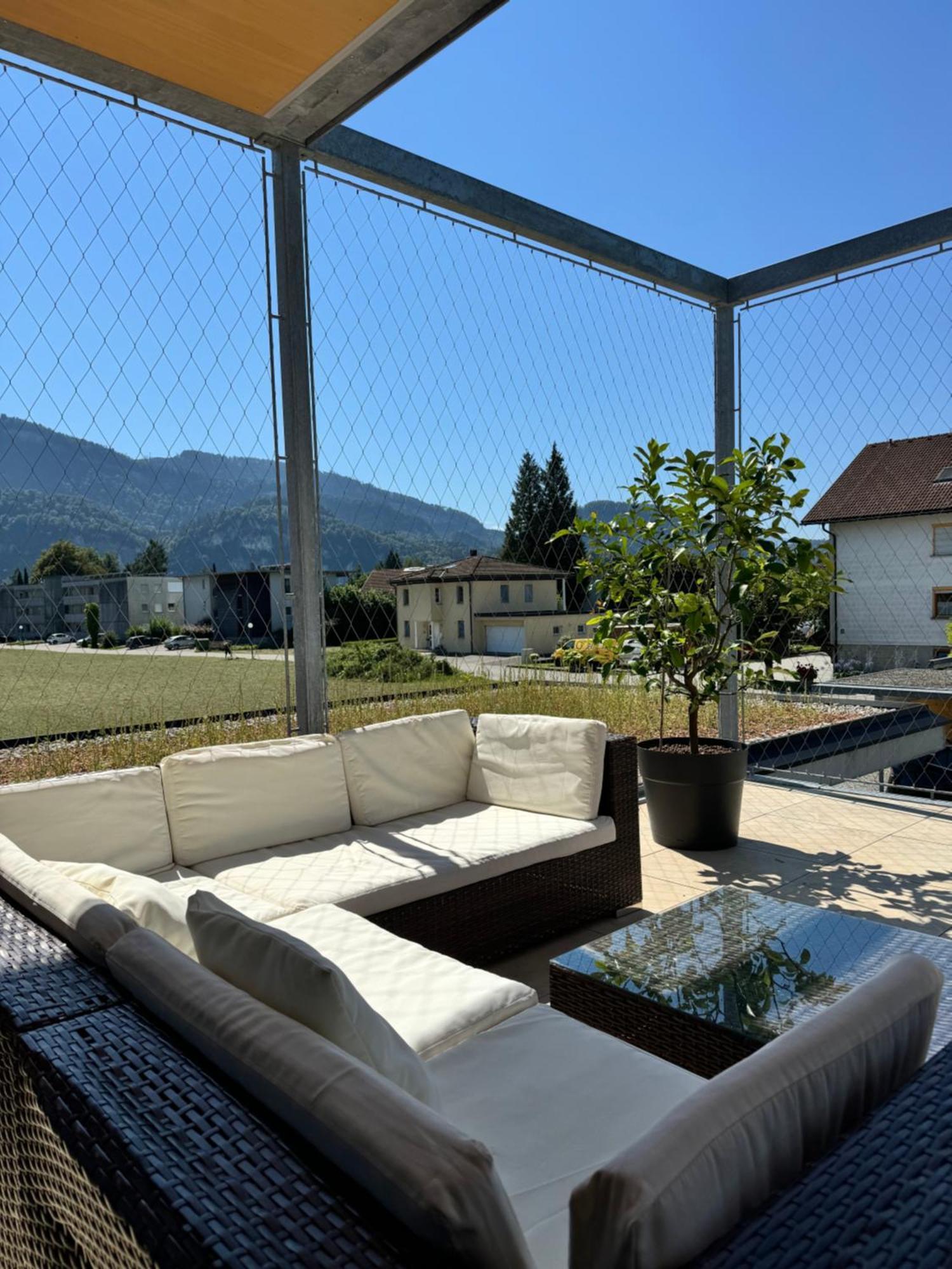 Architektenhaus Rhaa Mit Terrassen Altach Dış mekan fotoğraf
