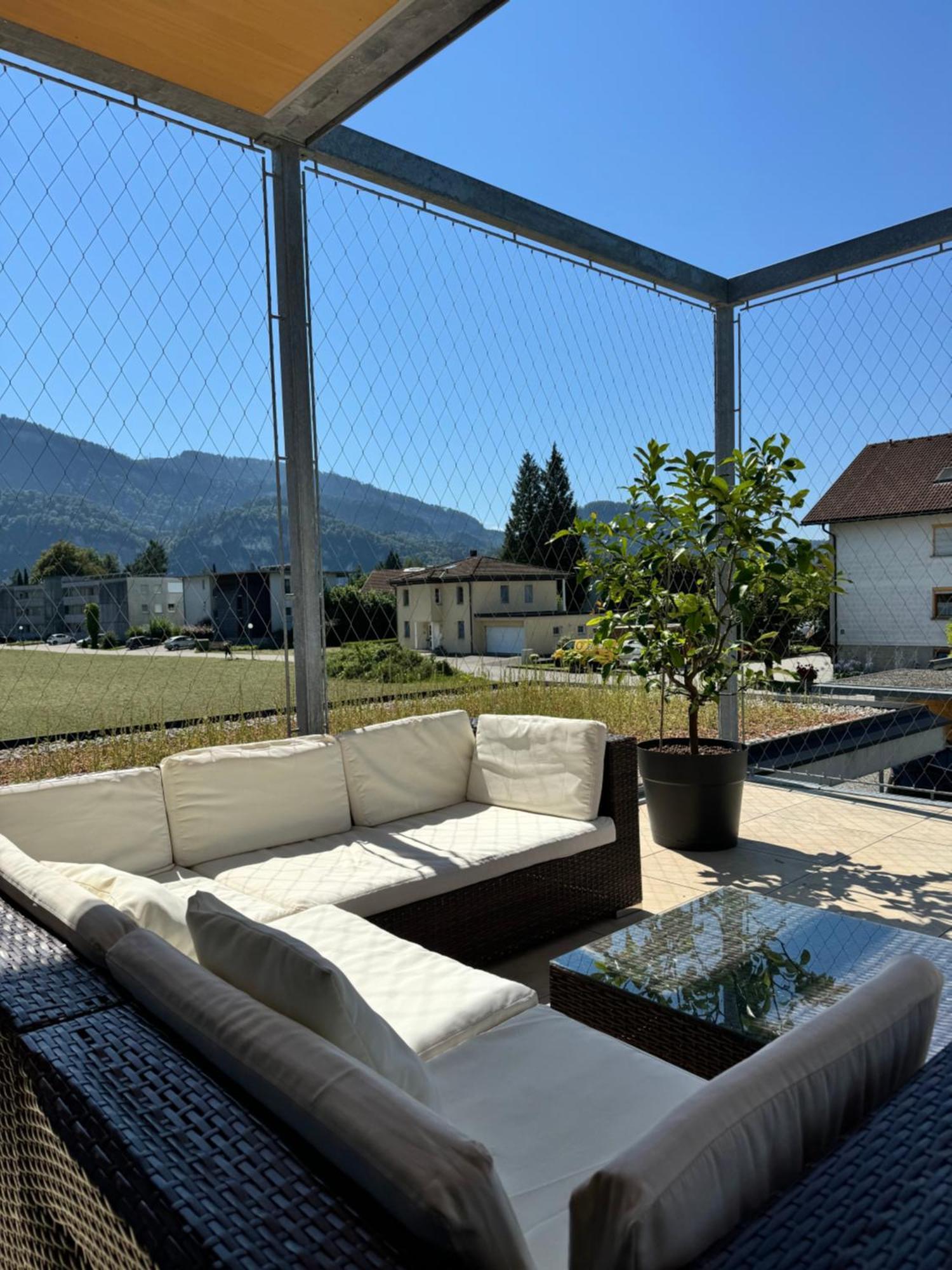 Architektenhaus Rhaa Mit Terrassen Altach Dış mekan fotoğraf